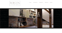 Desktop Screenshot of borgon-interiors.com